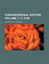 Congressional Edition Volume 1; V. 5104 by United States. Congress Paperback | Indigo Chapters