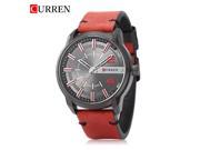 CURREN 8306 Male Quartz Watch Casual Leisure Business Wristwatch for Men