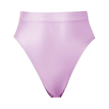 GWAABD Hipster Underwear for Women Super High Waist Smooth Thong Trousers T Pants Thin Transparent Popular