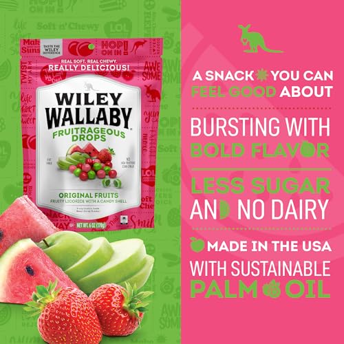 Wiley Wallaby Original Fruits Licorice 6 Oz thumbnail