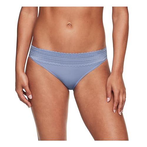 Warner's Women's No Pinching, No Problems Lace Bikini Underwear 5509 - Periwinkle