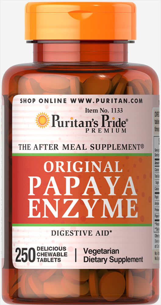Puritan's Pride Papaya Enzyme Digestive Aid
