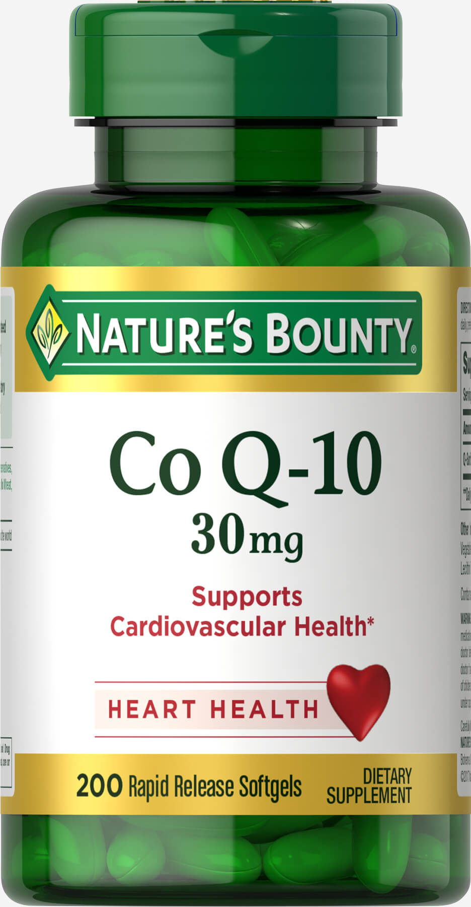 Nature's Bounty Nature's Bounty Co Q-10 30mg -200 Rapid Release Softgels