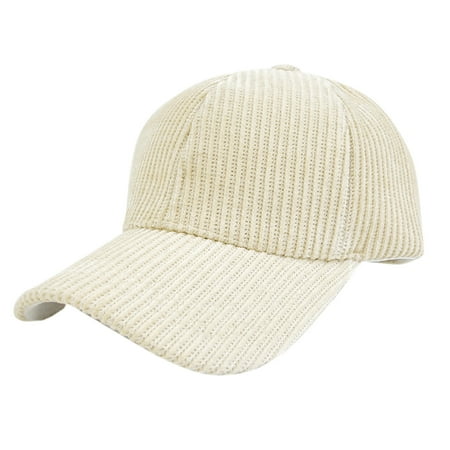 GWAABD Hats for Small Heads Corduroy Baseball Cap for Men Women Sports Hats Warm Winter Outdoor Travel Gift