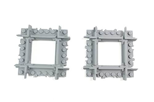 Trixbrix Short Crossings 90deg -2pcs Compatible with Lego City Train Sets 60197 60198 10277 60205 60238 thumbnail