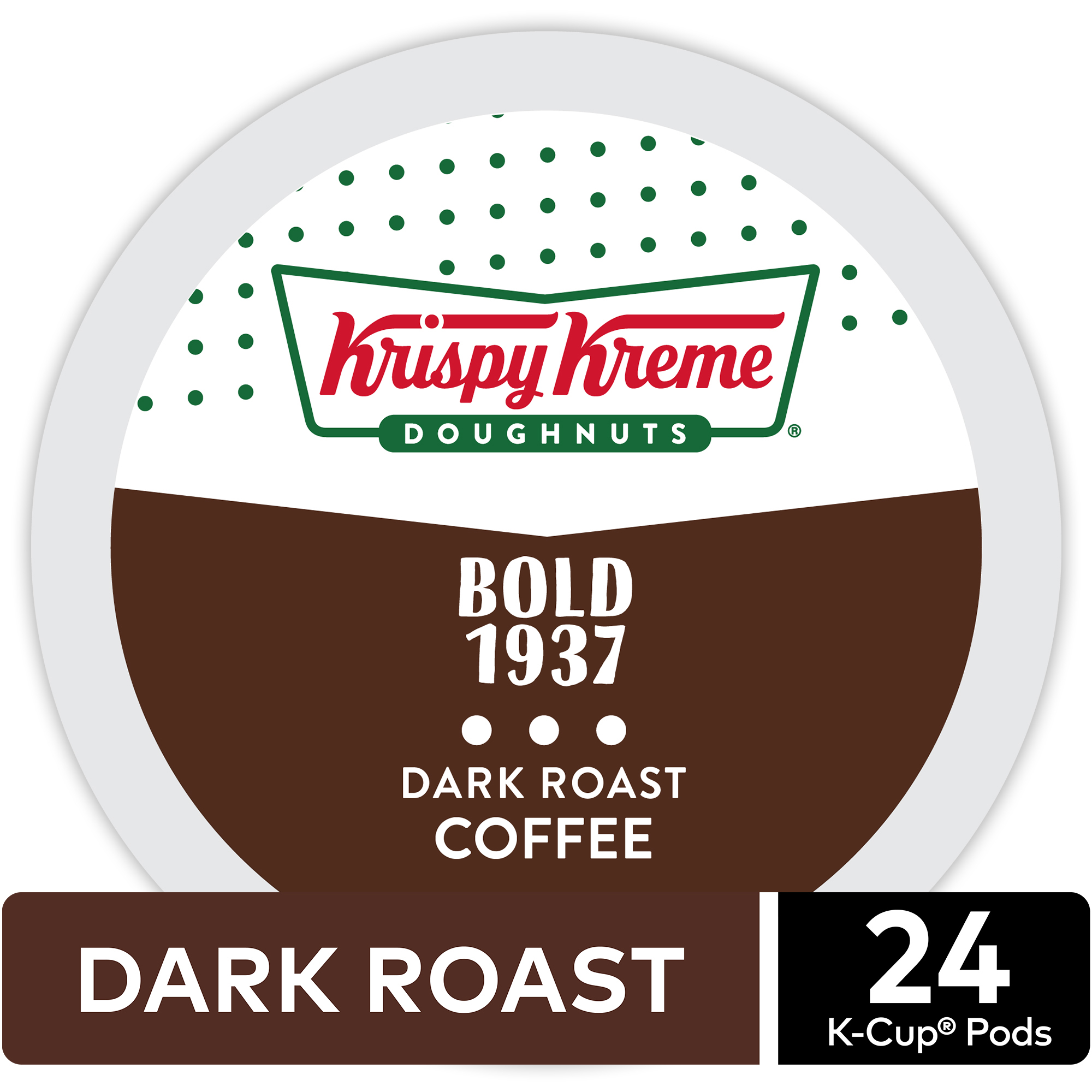 Krispy Kreme Doughnuts K-Cup, Coffee, 24/Box