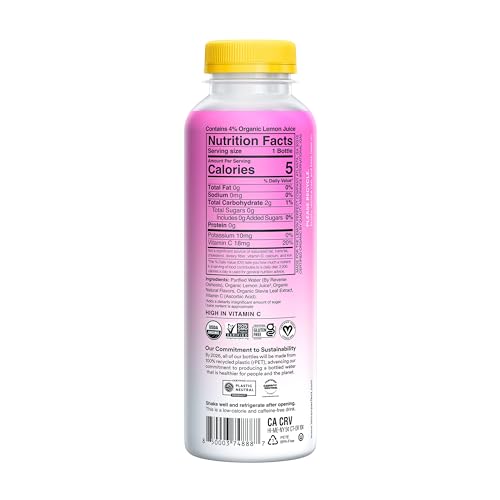Lemon Perfect Watermelon Organic Hydrating Flavored Lemon Water Zero Sugar 15.2 Fl Oz Bottle (Pack of 12) thumbnail